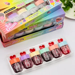 تینت لب طرح بستنی